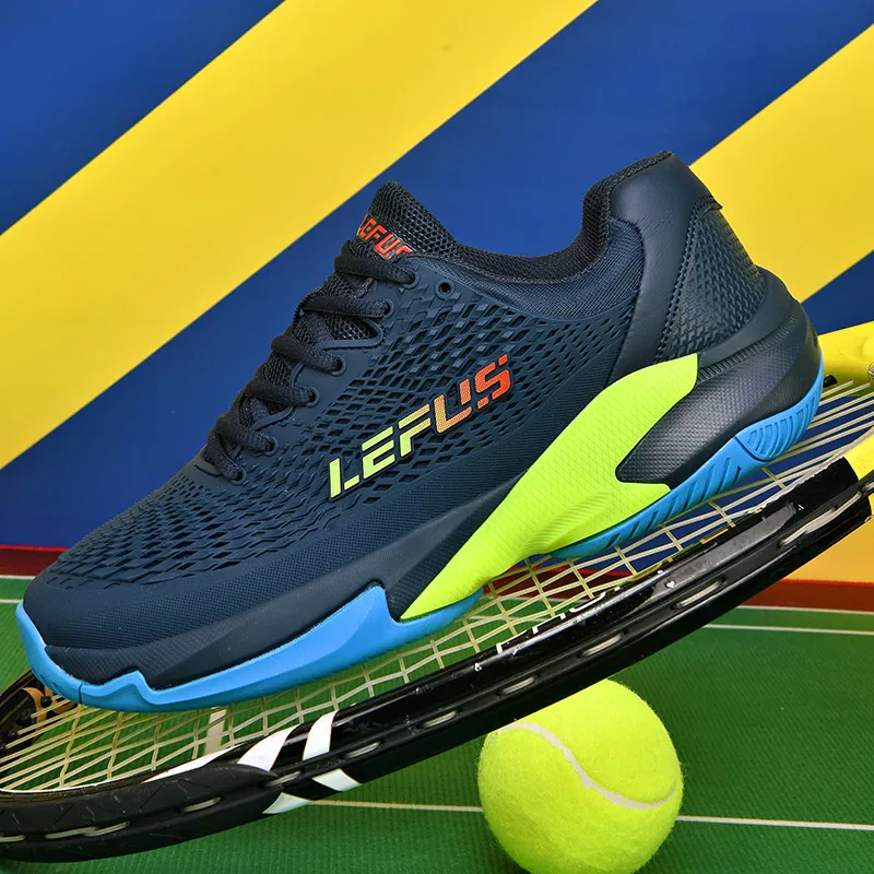 2025 New Men Tennis Sneakers Breathable Tennis Training Shoes Comfortable Unisex Tennis Footwear Wear-Resisting Low Top Sneakers
2025 New Men Tennis Sneakers Breathable Tennis Training Shoes Comfortable Unisex Tennis Footwear Wear-Resisting Low Top Sneakers