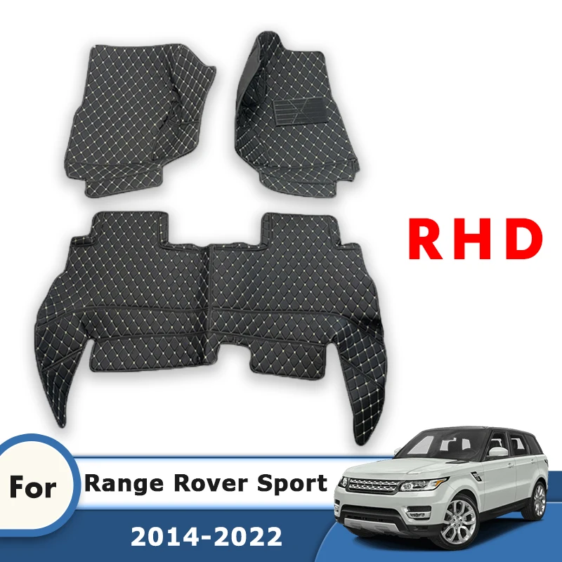 RHD Car Floor Mats For Range Rover Sport 2022 2021 2020 2019 2018 2017 2016 2015 2014 (5 Seater) Carpet Custom Automobile Foot
RHD Car Floor Mats For Range Rover Sport 2022 2021 2020 2019 2018 2017 2016 2015 2014 (5 Seater) Carpet Custom Automobile Foot