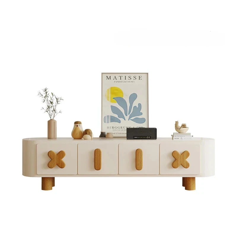 Medieval solid wood TV cabinet creative handle living room simple modern retro cream wind floor cabinet
Medieval solid wood TV cabinet creative handle living room simple modern retro cream wind floor cabinet