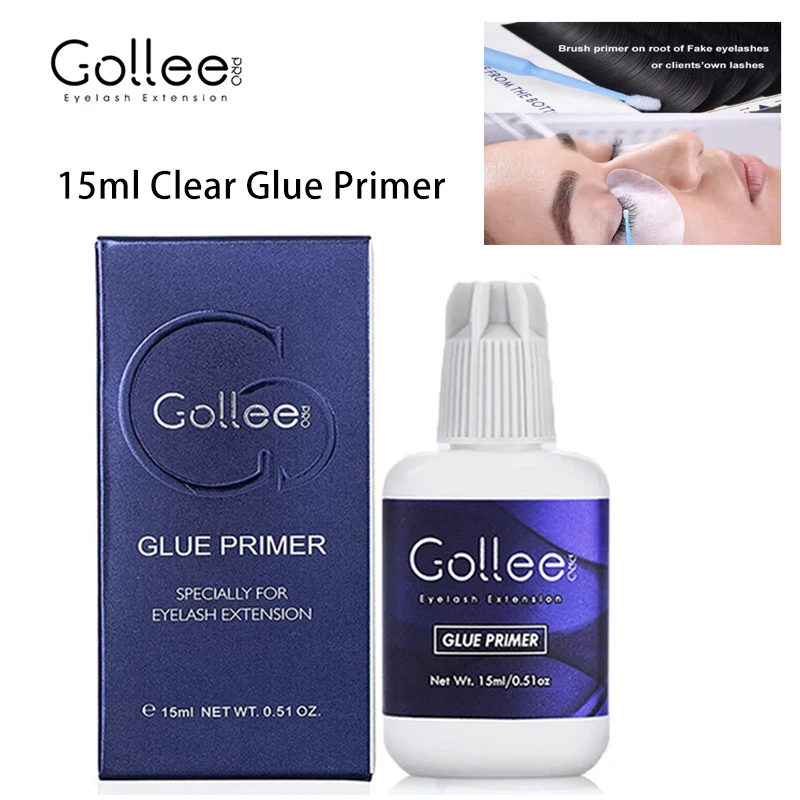 Gollee 15ml Clear Eyelash Primer Eyelash Extension Cleaner Dust Deep Cleaning Fixative Eyelash Glue Adhesive Professional Primer
Gollee 15ml Clear Eyelash Primer Eyelash Extension Cleaner Dust Deep Cleaning Fixative Eyelash Glue Adhesive Professional Primer