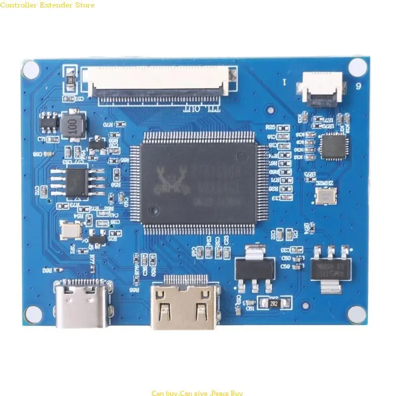 LCD Driver Board 40pin 5" LCD Screen Controller Module Board 1-Channel Sighnal Output 800x480
LCD Driver Board 40pin 5" LCD Screen Controller Module Board 1-Channel Sighnal Output 800x480