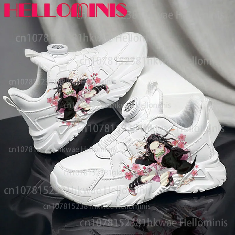 Kamado Nezuko Girls Children Anime Design Sneakers High Quality Youth Campus Rotating Button Sports Walking Shoes
Kamado Nezuko Girls Children Anime Design Sneakers High Quality Youth Campus Rotating Button Sports Walking Shoes