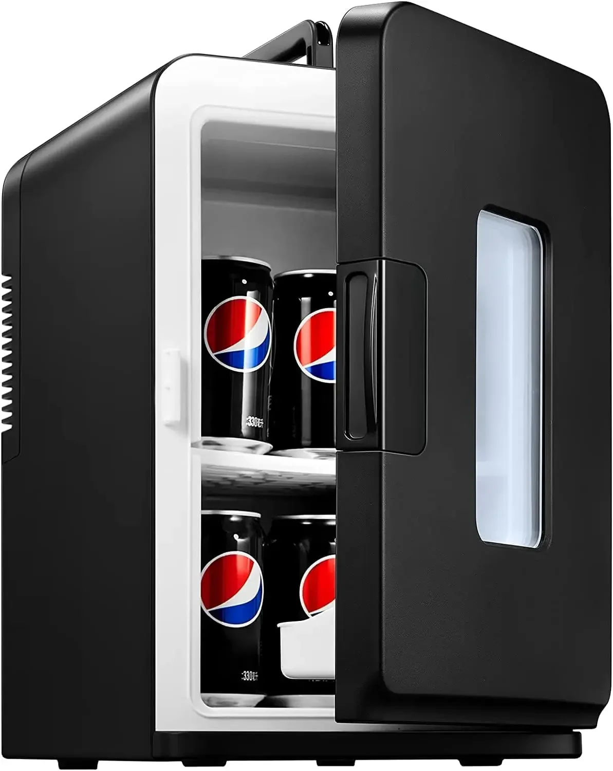 Compact and Stylish Mini Fridge - 15 Liter/21 Cans Capacity, Dual AC+DC Power Options for Bedroom, Car, and Office Use, Thermoel
Compact and Stylish Mini Fridge - 15 Liter/21 Cans Capacity, Dual AC+DC Power Options for Bedroom, Car, and Office Use, Thermoel