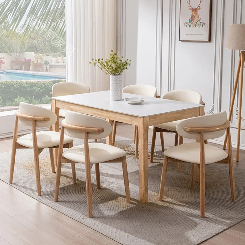 Waterproof Wooden Dining Table Organiser Living Room Household Italian Dining Table Restaurant Vintage Mesa Plegable Decorations
Waterproof Wooden Dining Table Organiser Living Room Household Italian Dining Table Restaurant Vintage Mesa Plegable Decorations