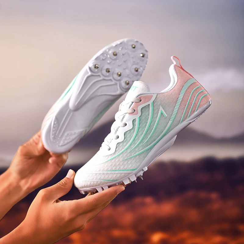 Track and Field Sports Shoes, Men's and Women's Professional Sprint Nail Shoes, Campus Middle Distance Running Training Running
Track and Field Sports Shoes, Men's and Women's Professional Sprint Nail Shoes, Campus Middle Distance Running Training Running