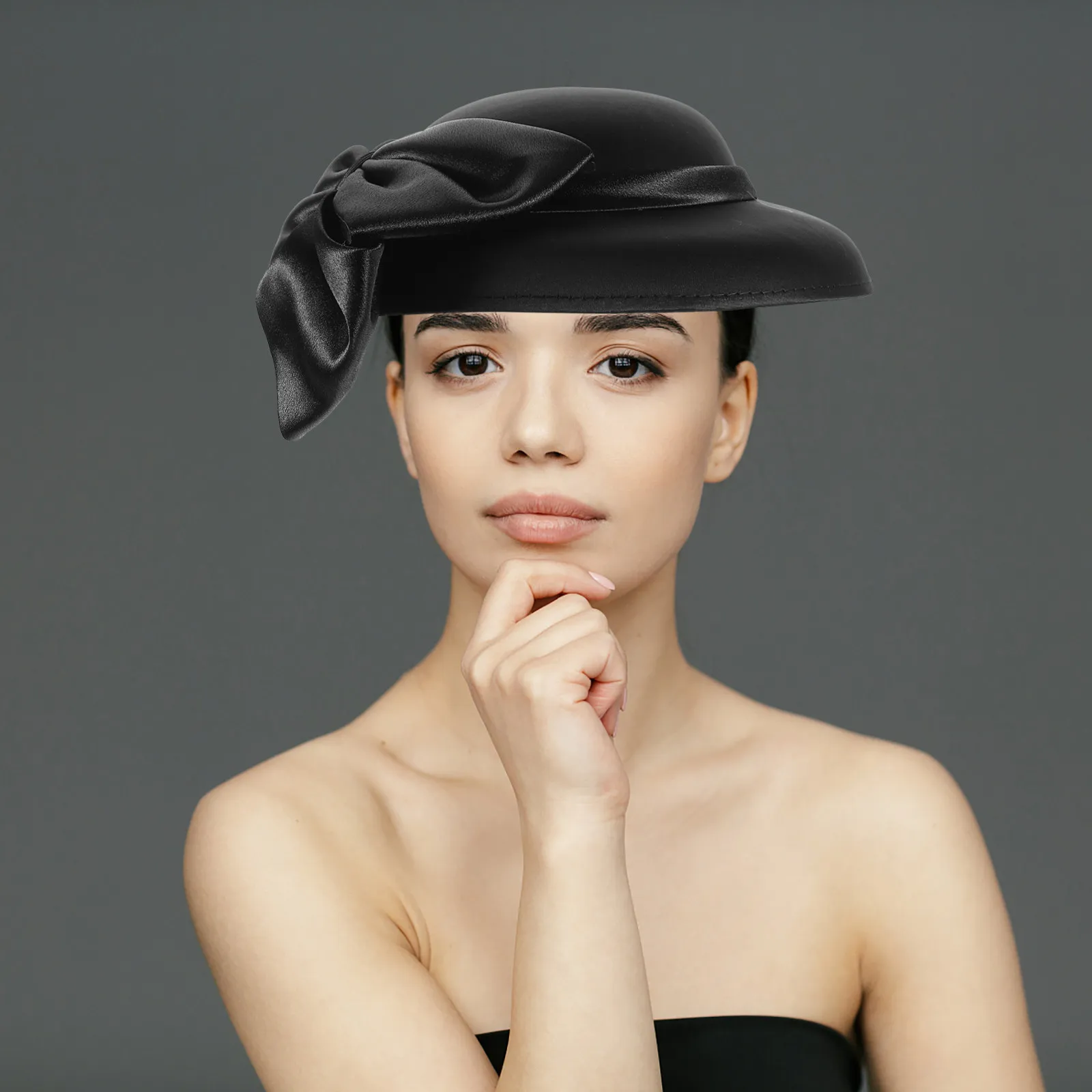 Hat for Women White Elegant Party Dress Hat Bridal Cap Wedding Celebration Halloween Costume Stylish Fashion Accessory
Hat for Women White Elegant Party Dress Hat Bridal Cap Wedding Celebration Halloween Costume Stylish Fashion Accessory