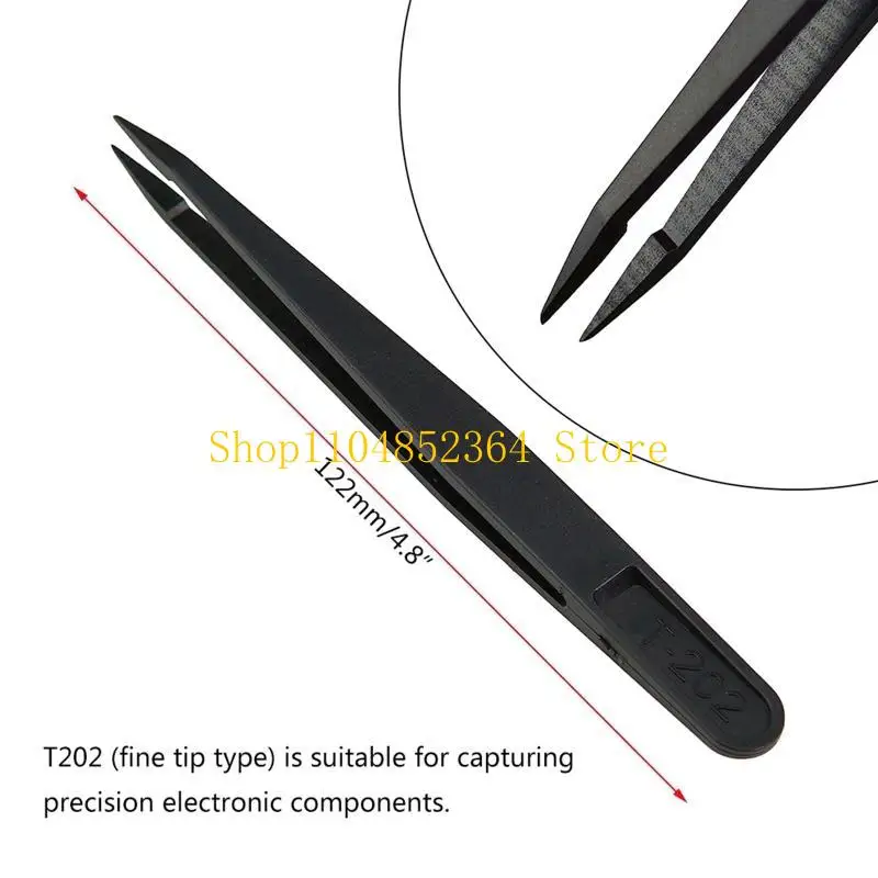 652F Slant Flat Tip Tweezer Pointy/Curved Tips Tweezers for Electronics Jewelry-Make
652F Slant Flat Tip Tweezer Pointy/Curved Tips Tweezers for Electronics Jewelry-Make