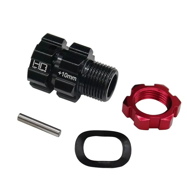 Алюминиевые адаптеры для шестигранной ступицы колеса Hot Racing диаметром 17 мм со смещением 10 мм для Arrma 1/8
Алюминиевые адаптеры для шестигранной ступицы колеса Hot Racing диаметром 17 мм со смещением 10 мм для Arrma 1/8