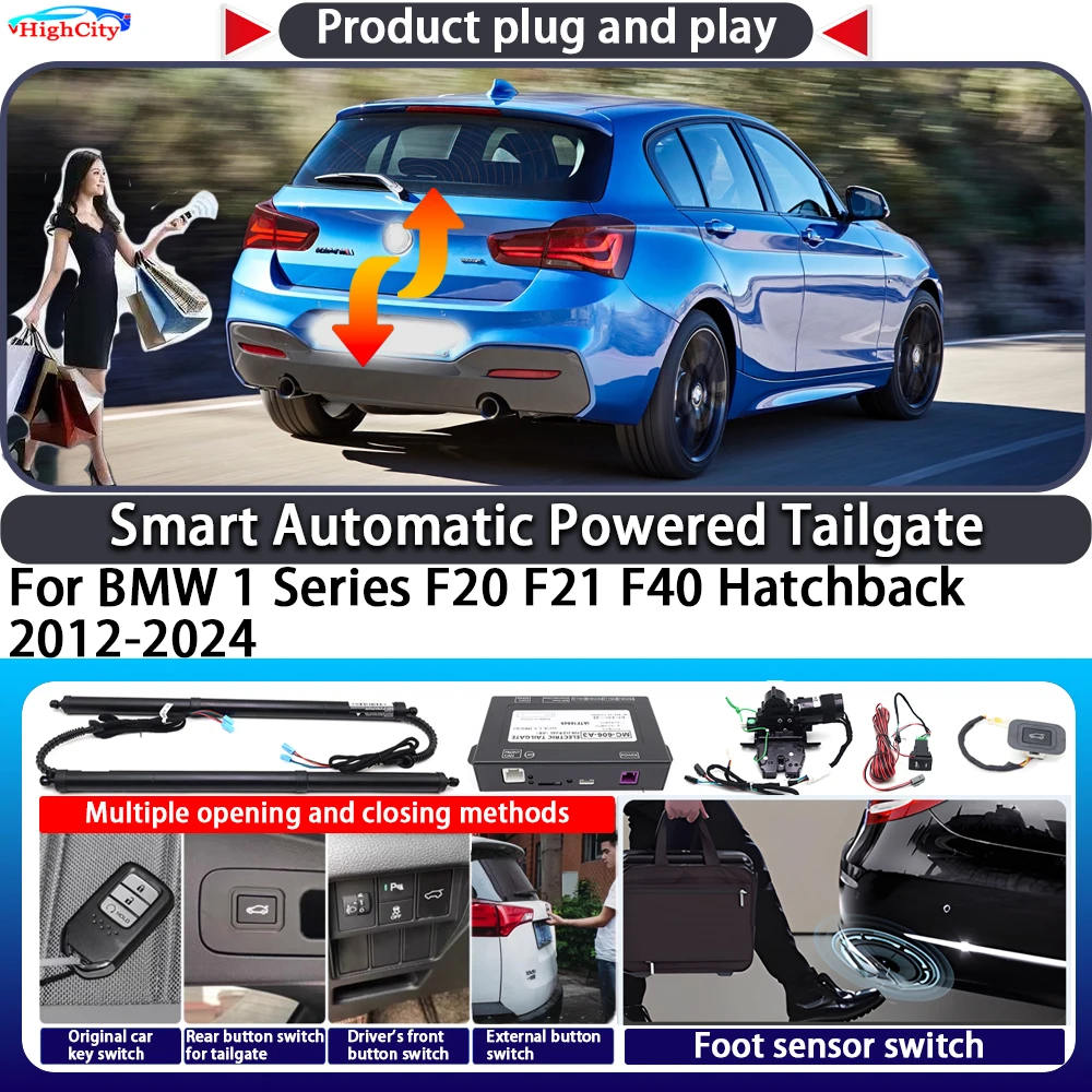For BMW 1 Series F20 F21 F40 Hatchback 2012-2024 Smart Automatic Powered Tailgate Key Trunk Close Kit Electric Power Tailgate
For BMW 1 Series F20 F21 F40 Hatchback 2012-2024 Smart Automatic Powered Tailgate Key Trunk Close Kit Electric Power Tailgate