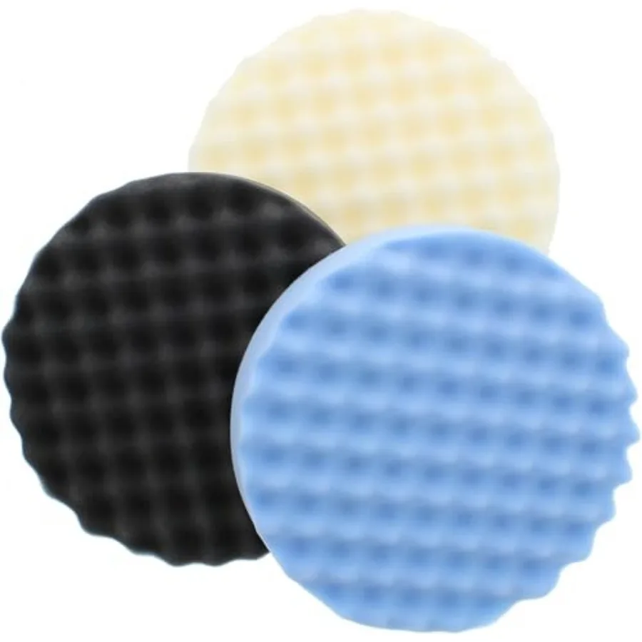 Perfect-It Foam Buffing Pads Models 5723 5725 5733 8-Inch Polishing Pad for Auto Detailing Paint Repair Waxing and Scratch Remo
Perfect-It Foam Buffing Pads Models 5723 5725 5733 8-Inch Polishing Pad for Auto Detailing Paint Repair Waxing and Scratch Remo