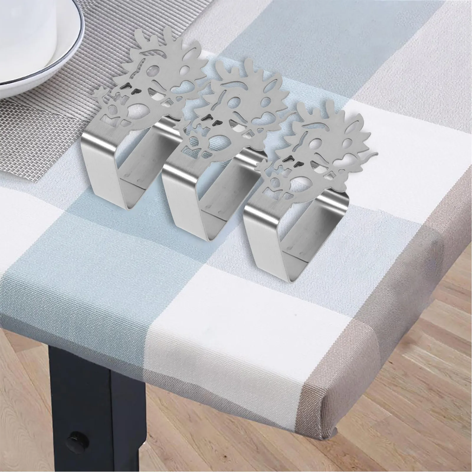 Набор из 4 зажимов для скатертей «Дракон» из нержавеющей стали, антикоррозийные клипсы для скатертей для пикников, вечеринок, кемпинга на открытом воздухе
Набор из 4 зажимов для скатертей «Дракон» из нержавеющей стали, антикоррозийные клипсы для скатертей для пикников, вечеринок, кемпинга на открытом воздухе