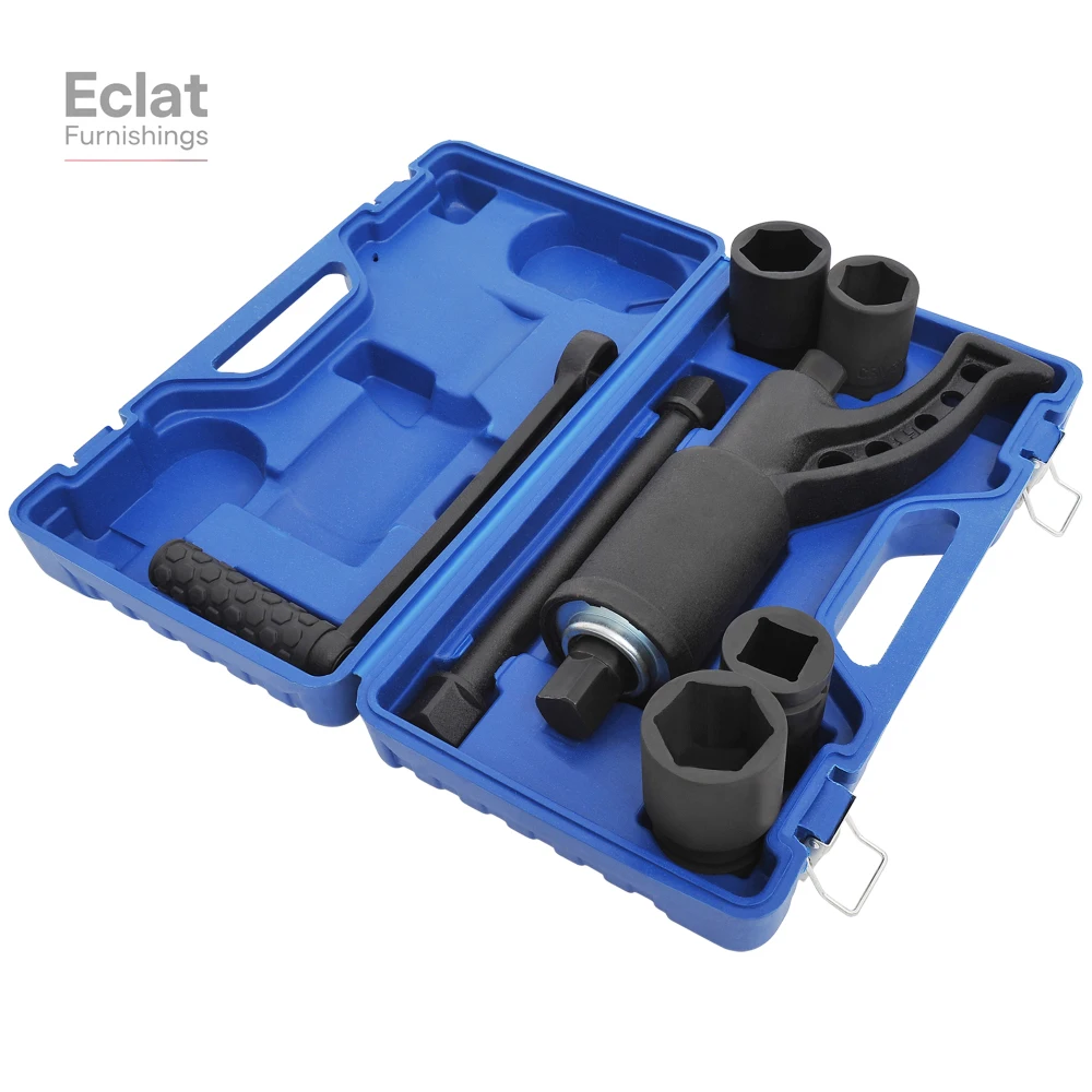 Heavy Duty Torque Multiplier Wrench Set, Amplifie Lug Nut Remover, 1:64 Labor Saving Wrench Tool with Carrying Case
Heavy Duty Torque Multiplier Wrench Set, Amplifie Lug Nut Remover, 1:64 Labor Saving Wrench Tool with Carrying Case