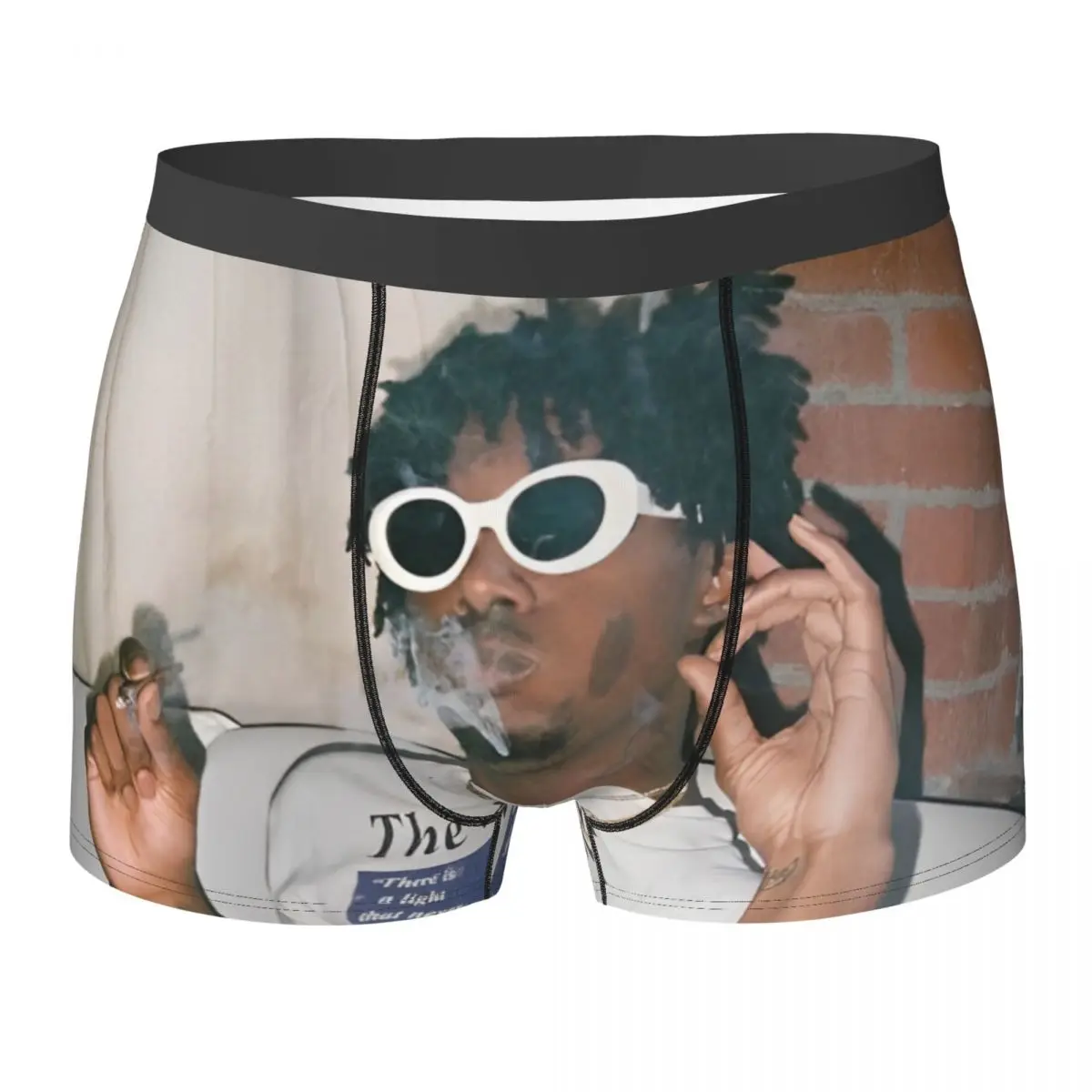 Rapper Playboi Carti Mugshot Underwear Rap Singer Pouch Hot Boxershorts Print Boxer Brief Sexy Male Underpants Plus Size
Rapper Playboi Carti Mugshot Underwear Rap Singer Pouch Hot Boxershorts Print Boxer Brief Sexy Male Underpants Plus Size