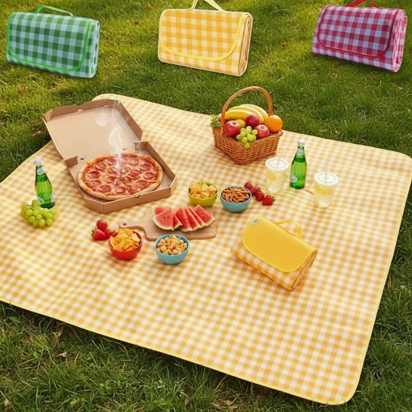 Outdoor Picnic Mat Waterproof Moisture-Proof Camping Ground Mat Thickened Picnic Blanket for Outdoor Activities and Grass Land
Outdoor Picnic Mat Waterproof Moisture-Proof Camping Ground Mat Thickened Picnic Blanket for Outdoor Activities and Grass Land