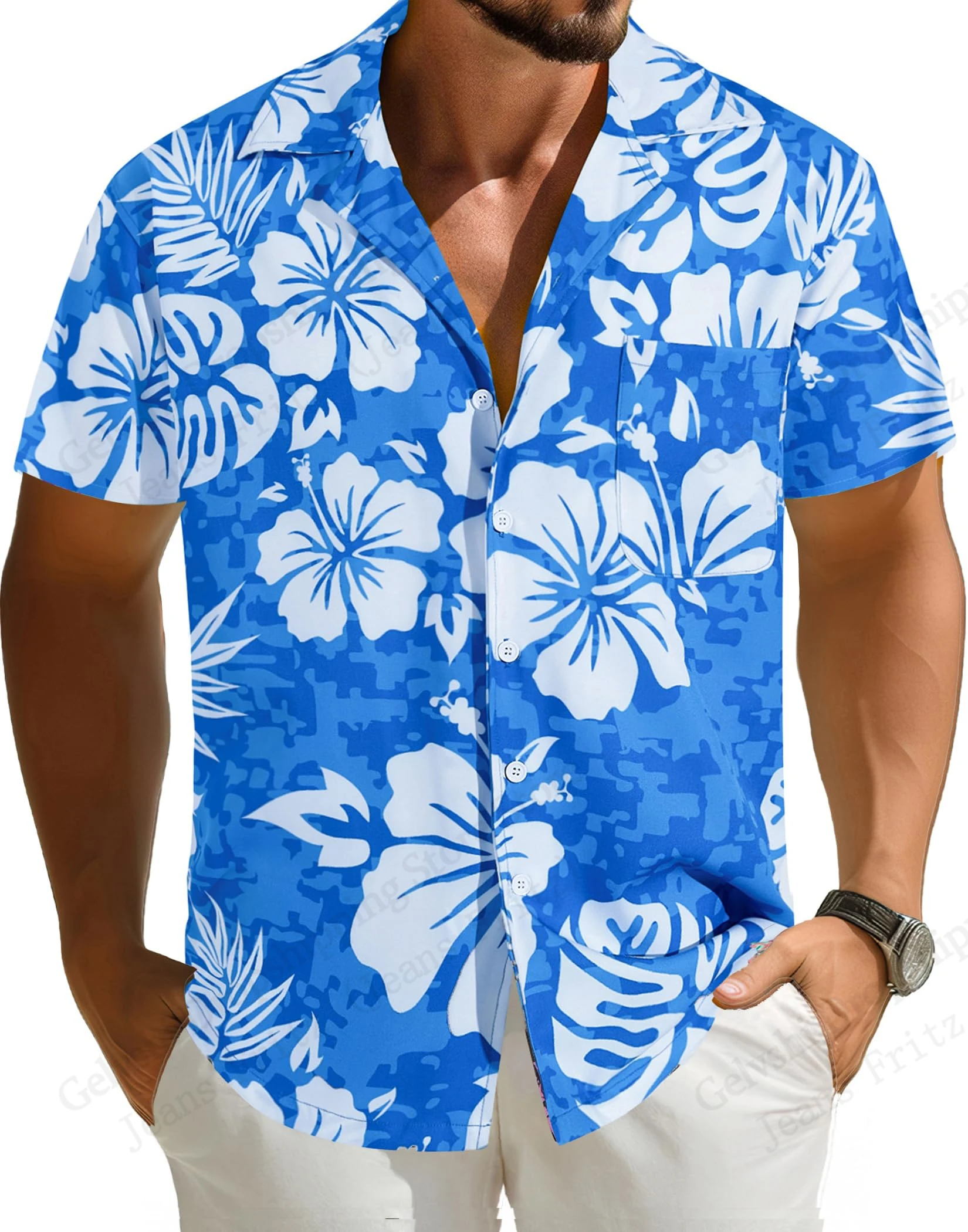 New Vacation Hawaiian Shirt For Men Shirt Tropical Flowers 3d Print Shirt Short Sleeve Single Breasted Beach Shirts Women Blouse
New Vacation Hawaiian Shirt For Men Shirt Tropical Flowers 3d Print Shirt Short Sleeve Single Breasted Beach Shirts Women Blouse