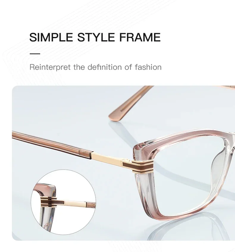 XUKAMyopia Photochromic Butterfly Prescription Frame Anti Blue Light Progressive Glasses Versatile Simple WomenEyeglasses
XUKAMyopia Photochromic Butterfly Prescription Frame Anti Blue Light Progressive Glasses Versatile Simple WomenEyeglasses