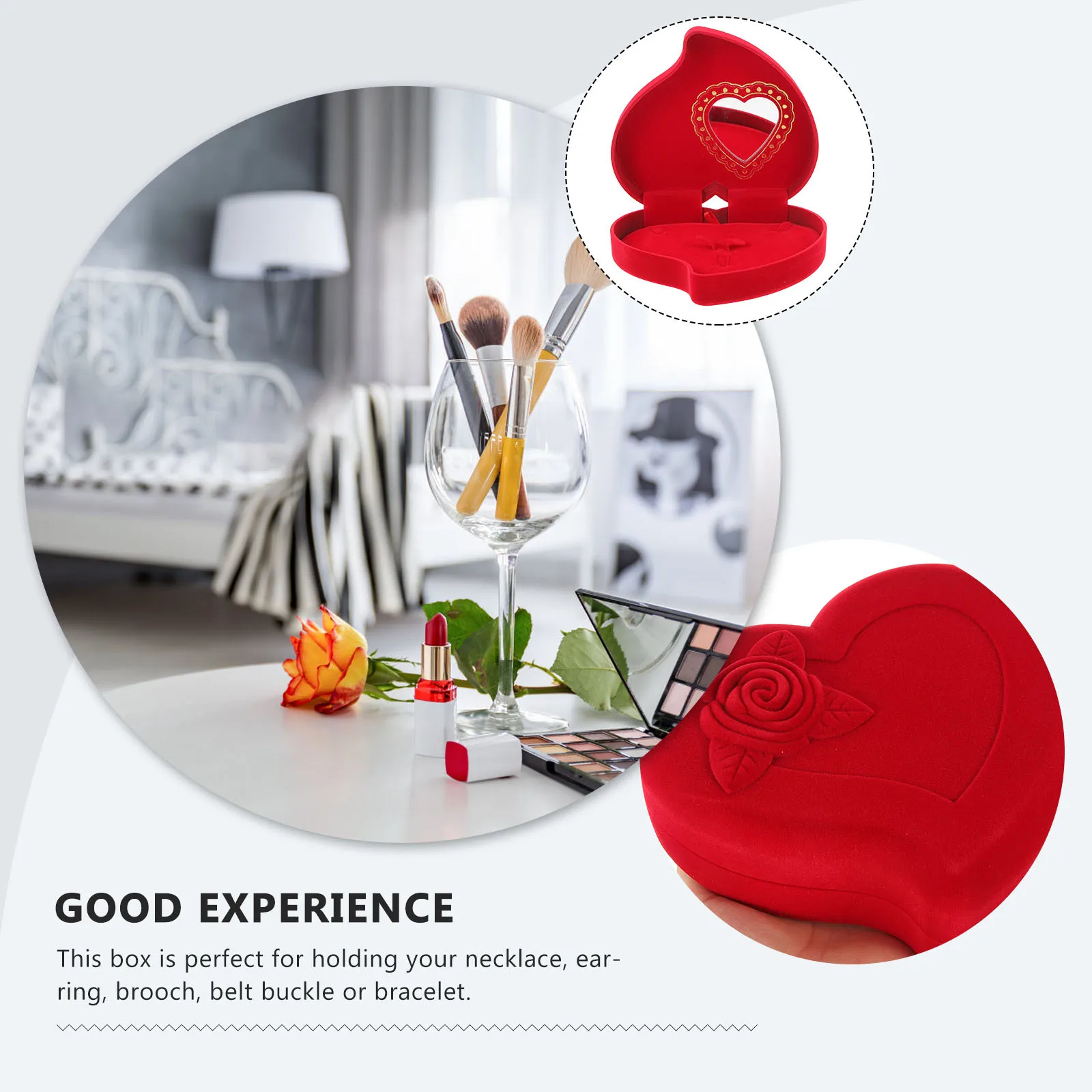 Маленькая подарочная коробка для украшений с фланелевой подкладкой и дизайном в виде сердца, для хранения колец, ожерелий, серег, браслетов, подарок для предложения руки и сердца, упаковка для подарков
Маленькая подарочная коробка для украшений с фланелевой подкладкой и дизайном в виде сердца, для хранения колец, ожерелий, серег, браслетов, подарок для предложения руки и сердца, упаковка для подарков