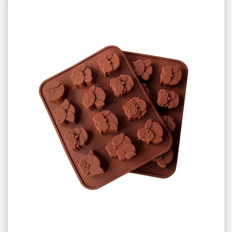 12 Hole Owl Shape Silicone Chocolate Mold , Ice, Cupcake, Lollipop,& Sugar Tool 100pcs lin4990
12 Hole Owl Shape Silicone Chocolate Mold , Ice, Cupcake, Lollipop,& Sugar Tool 100pcs lin4990
