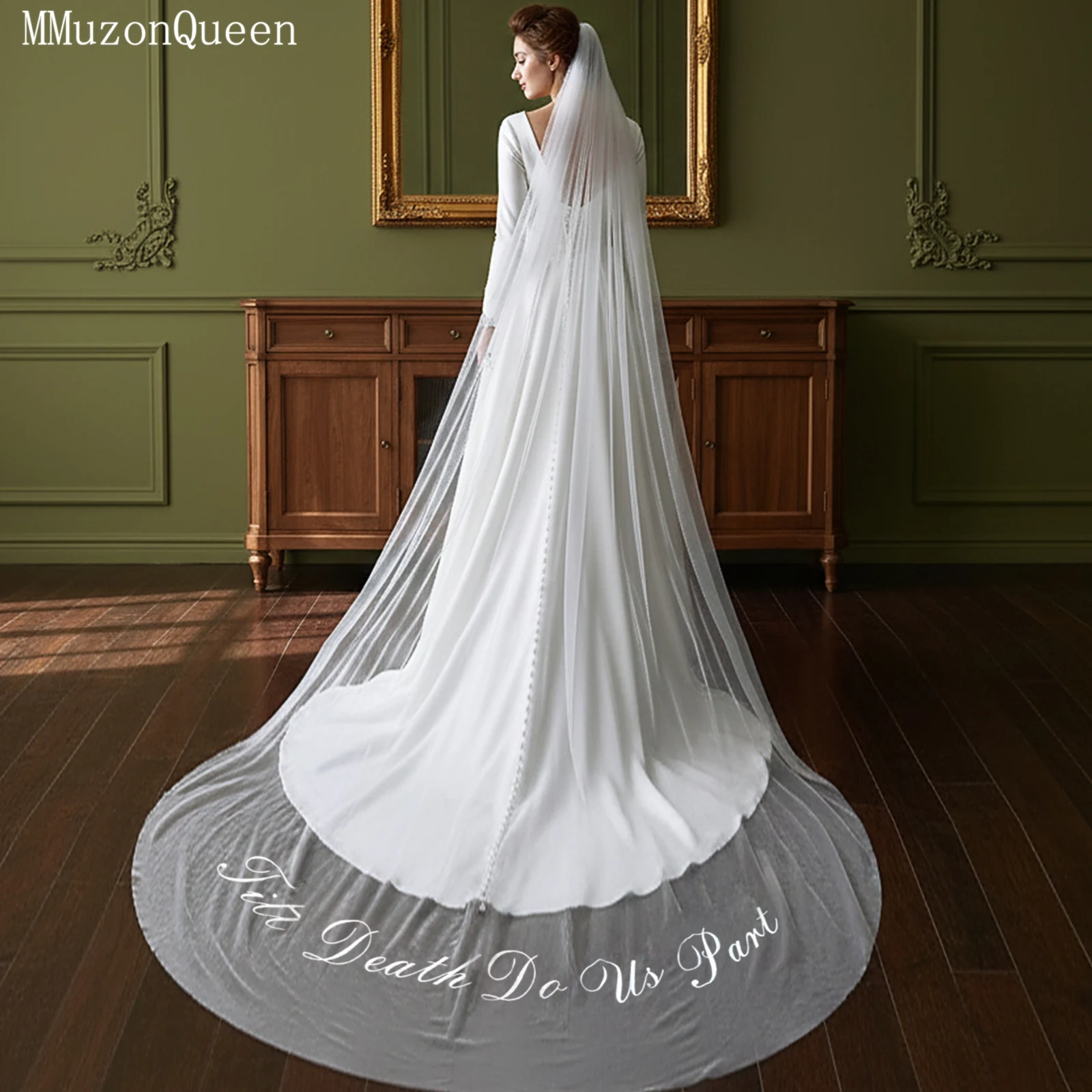 TOPQUEEN Свадебная фата с принтом, фата с буквами, белая, кремовая, белая, свадебные аксессуары, настраиваемая V319
TOPQUEEN Свадебная фата с принтом, фата с буквами, белая, кремовая, белая, свадебные аксессуары, настраиваемая V319