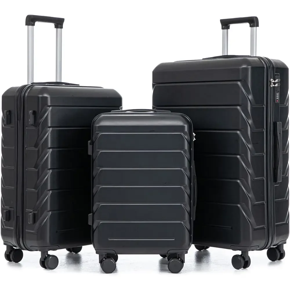 Lightweight ABS Hardshell Spinner Suitcase with Combination Lock
Lightweight ABS Hardshell Spinner Suitcase with Combination Lock