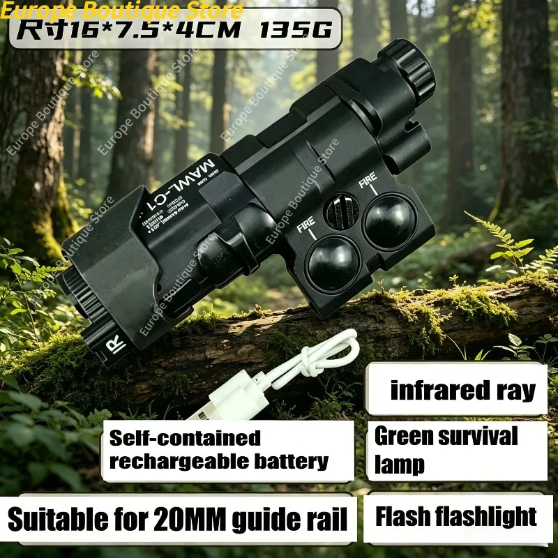 Nylon Metal Tactical Light Module Fits 20mm 22mm Rail Red Light Flashlight For Outdoor Game Toy Accessories
Nylon Metal Tactical Light Module Fits 20mm 22mm Rail Red Light Flashlight For Outdoor Game Toy Accessories