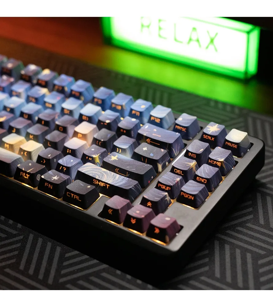 Keycap OEM68/75/84/87/104/8.0 Customized mechanical keyboard Keycap side engraved light
Keycap OEM68/75/84/87/104/8.0 Customized mechanical keyboard Keycap side engraved light