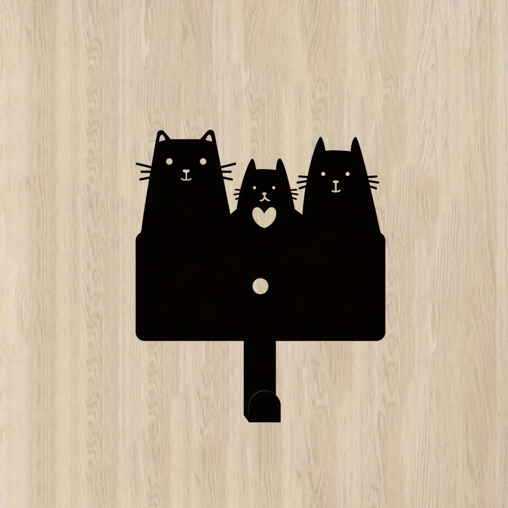 Metal Key Holder Hooks Cat Key Organizer Rack Wall Mounted Hanger Iron Bathroom Towel Hooks, Scene Decor, Festivals Decor Gift
Metal Key Holder Hooks Cat Key Organizer Rack Wall Mounted Hanger Iron Bathroom Towel Hooks, Scene Decor, Festivals Decor Gift