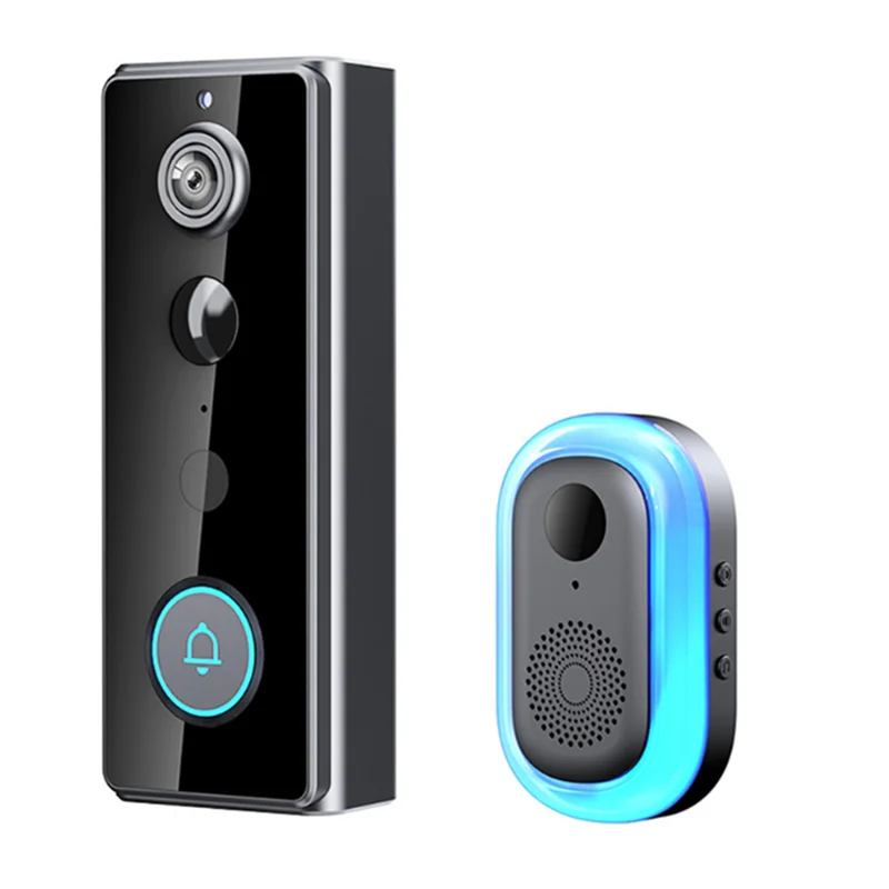 ABJF-Doorbell Беспроводная уличная камера с перезвоном, 180 ° Обзор головы-пали, видеодверной звонок 2K без подписки, Wi-Fi Tuya 2,4 ГГц
ABJF-Doorbell Беспроводная уличная камера с перезвоном, 180 ° Обзор головы-пали, видеодверной звонок 2K без подписки, Wi-Fi Tuya 2,4 ГГц