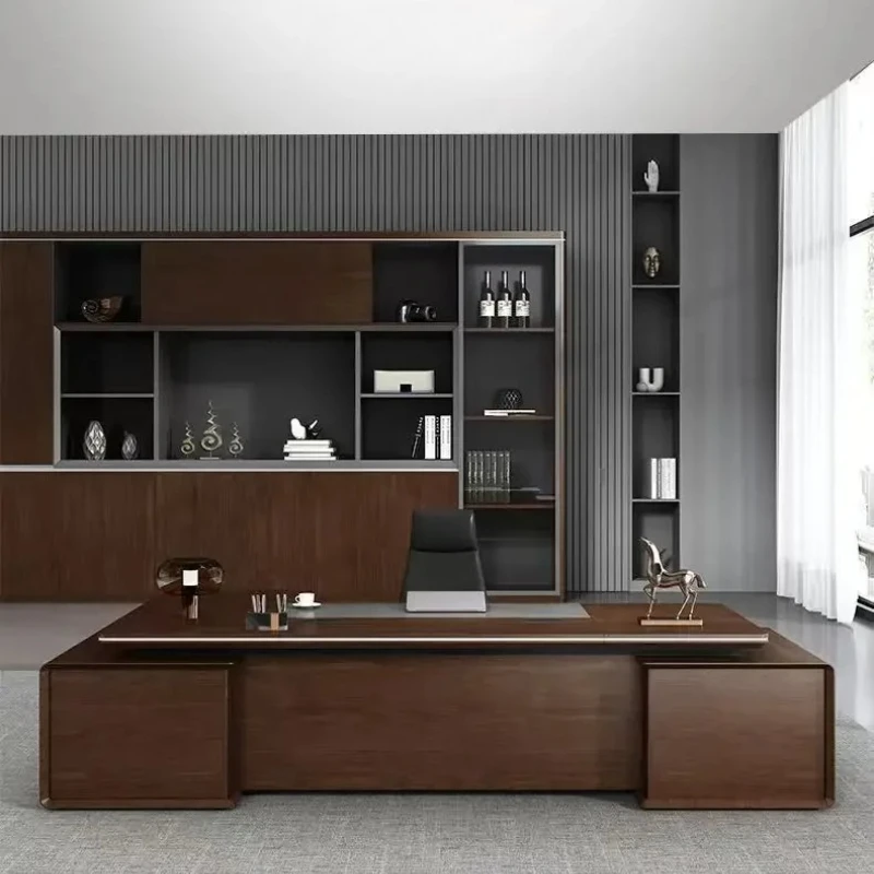 Manager Office Desks Wooden Mesa Ajustable Large L Shaped OfficeTable Drawer Cabinet Asthetic En Altura Accessories Furniture
Manager Office Desks Wooden Mesa Ajustable Large L Shaped OfficeTable Drawer Cabinet Asthetic En Altura Accessories Furniture