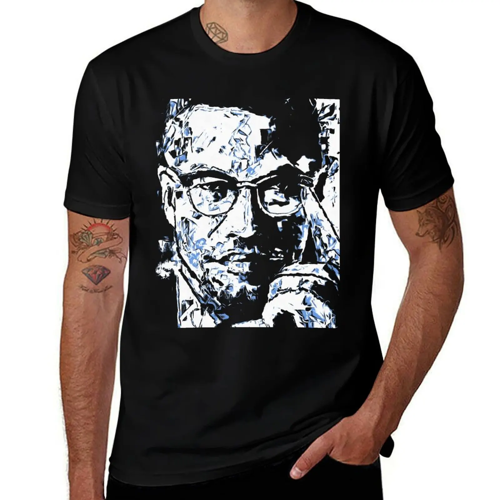 Malcolm x T-Shirt clothes plus sizes summer tops Man t-shirt heavyweight t shirts for men
Malcolm x T-Shirt clothes plus sizes summer tops Man t-shirt heavyweight t shirts for men