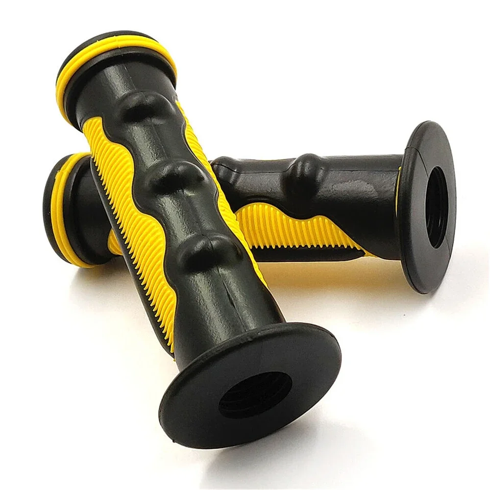 Left Side 22mm Right Side 25mm Rubber Bar End Hand Grips for 7/8 '' Handlebar Honda Yamaha Suzuki Kawasaki BMW KTM
Left Side 22mm Right Side 25mm Rubber Bar End Hand Grips for 7/8 '' Handlebar Honda Yamaha Suzuki Kawasaki BMW KTM