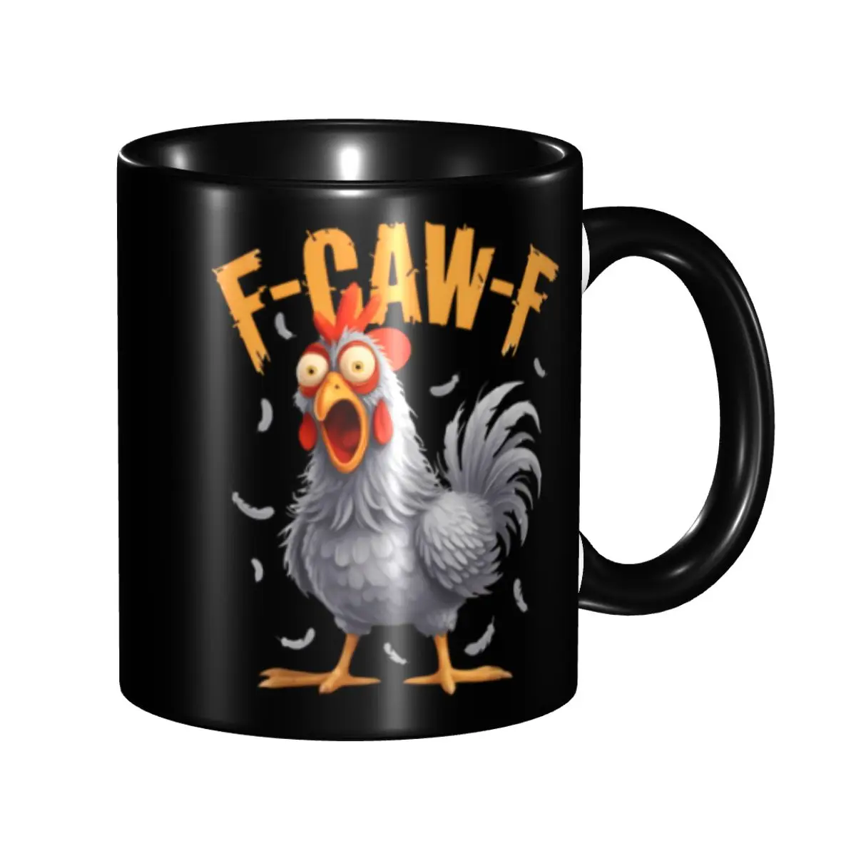 Custom Funny F-Caw-F Chicken FCAWF Mugs DIY Ceramic Tea Milk Coffee Cup
Custom Funny F-Caw-F Chicken FCAWF Mugs DIY Ceramic Tea Milk Coffee Cup