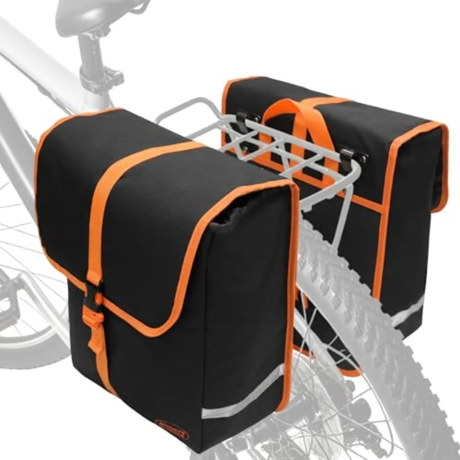 20L Bike Panniers Bag 2 Pack Waterproof Bicycle Rear Rack Bag Large Capacity Flap Bike Trunk Bag for Cycling Commuting Travel D
20L Bike Panniers Bag 2 Pack Waterproof Bicycle Rear Rack Bag Large Capacity Flap Bike Trunk Bag for Cycling Commuting Travel D