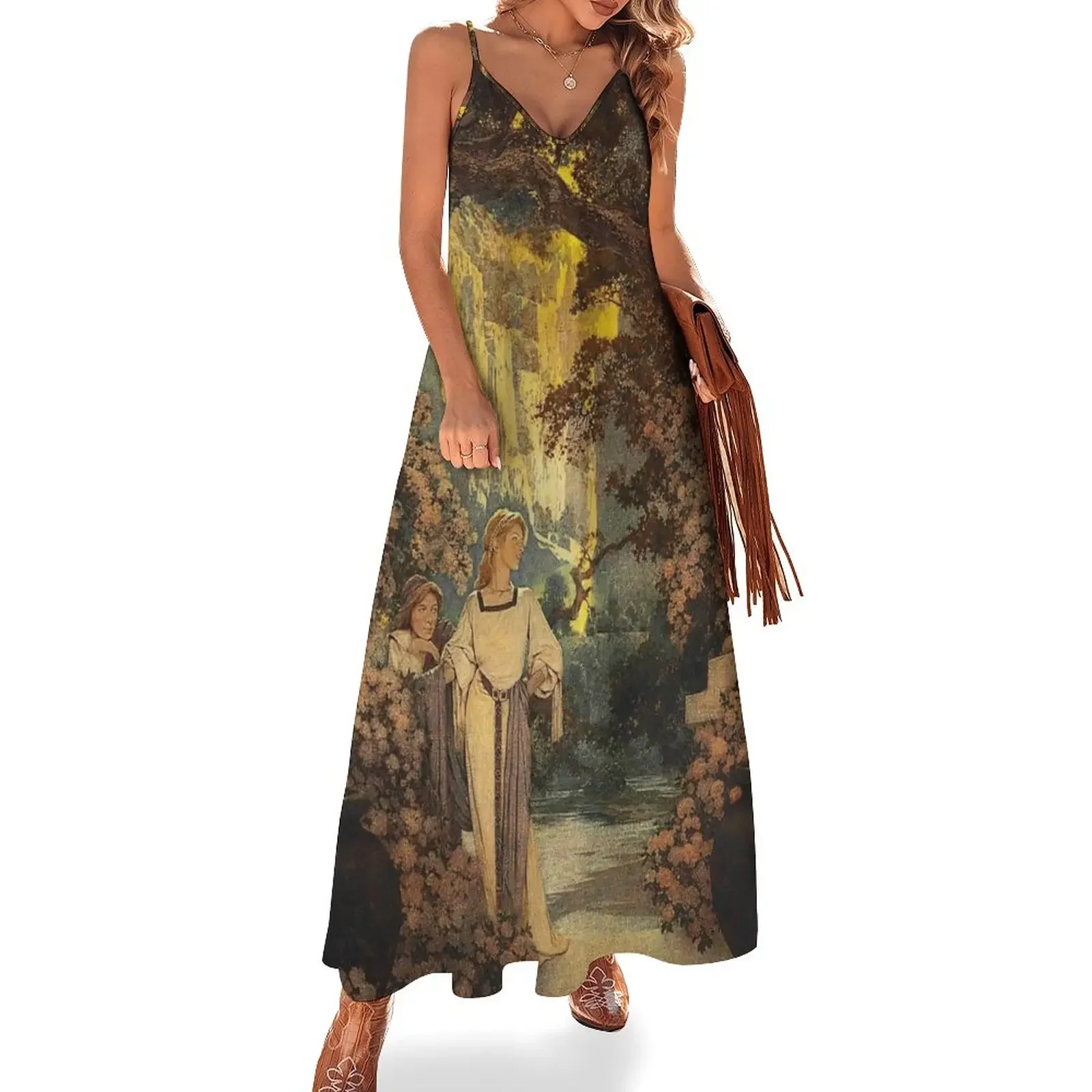 Land of make-believe by Maxfield Parrish. 1905 Sleeveless Dress Women's dresses Women's summer dresses women's summer jumpsuit
Land of make-believe by Maxfield Parrish. 1905 Sleeveless Dress Women's dresses Women's summer dresses women's summer jumpsuit