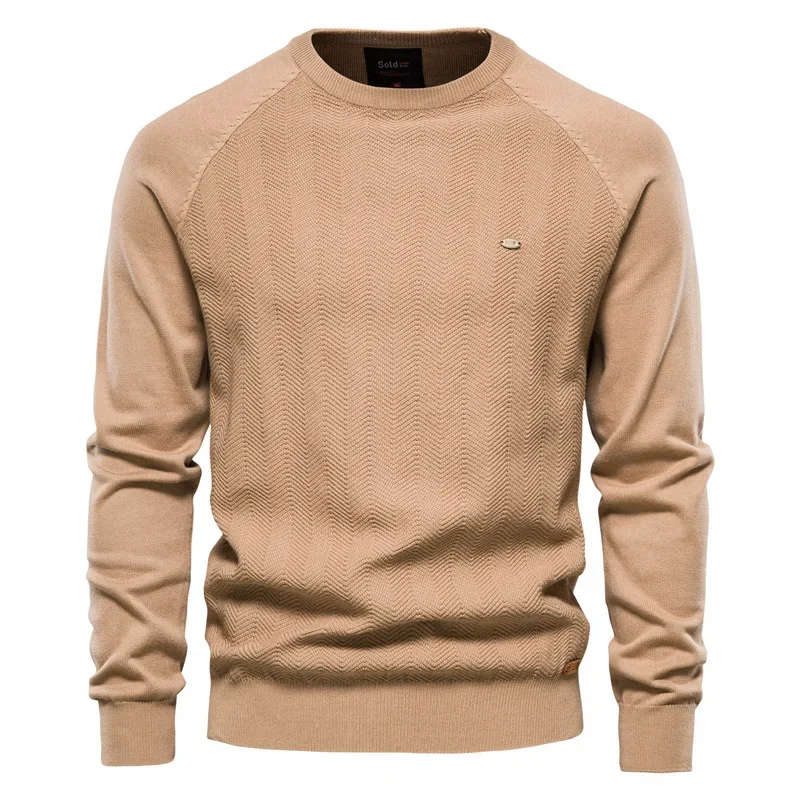 Men's Autumn and Winter New European and American Solid Color Sweater Casual Men's Knitwear Round Neck Fashion Men's Top
Men's Autumn and Winter New European and American Solid Color Sweater Casual Men's Knitwear Round Neck Fashion Men's Top