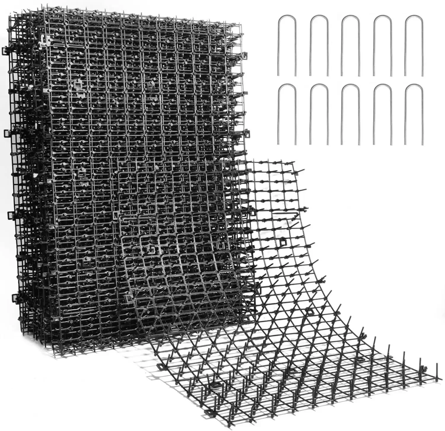 15 PCS Cat Scat Mat with Spikes 16x12'' Deterrent for Cats Dogs Garden Fence Indoor Furniture
15 PCS Cat Scat Mat with Spikes 16x12'' Deterrent for Cats Dogs Garden Fence Indoor Furniture