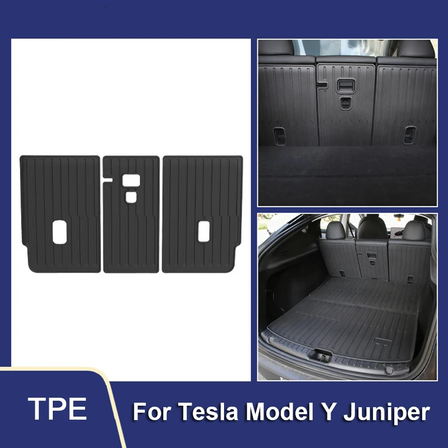 Back Backrest Seat Cover For Tesla New Model Y Juniper 2026 Model 3 Highland 2025 TPE Trunk Mats Wear-resistant Car Accessories
Back Backrest Seat Cover For Tesla New Model Y Juniper 2026 Model 3 Highland 2025 TPE Trunk Mats Wear-resistant Car Accessories