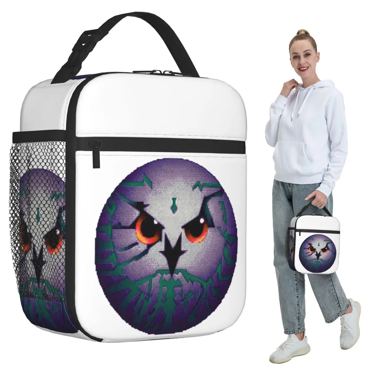 Amiga Psygnosis Owl Insulated Lunch Bag for Women Office Cooler Thermal Food Box Tote Portable Lunch Boxes Container
Amiga Psygnosis Owl Insulated Lunch Bag for Women Office Cooler Thermal Food Box Tote Portable Lunch Boxes Container