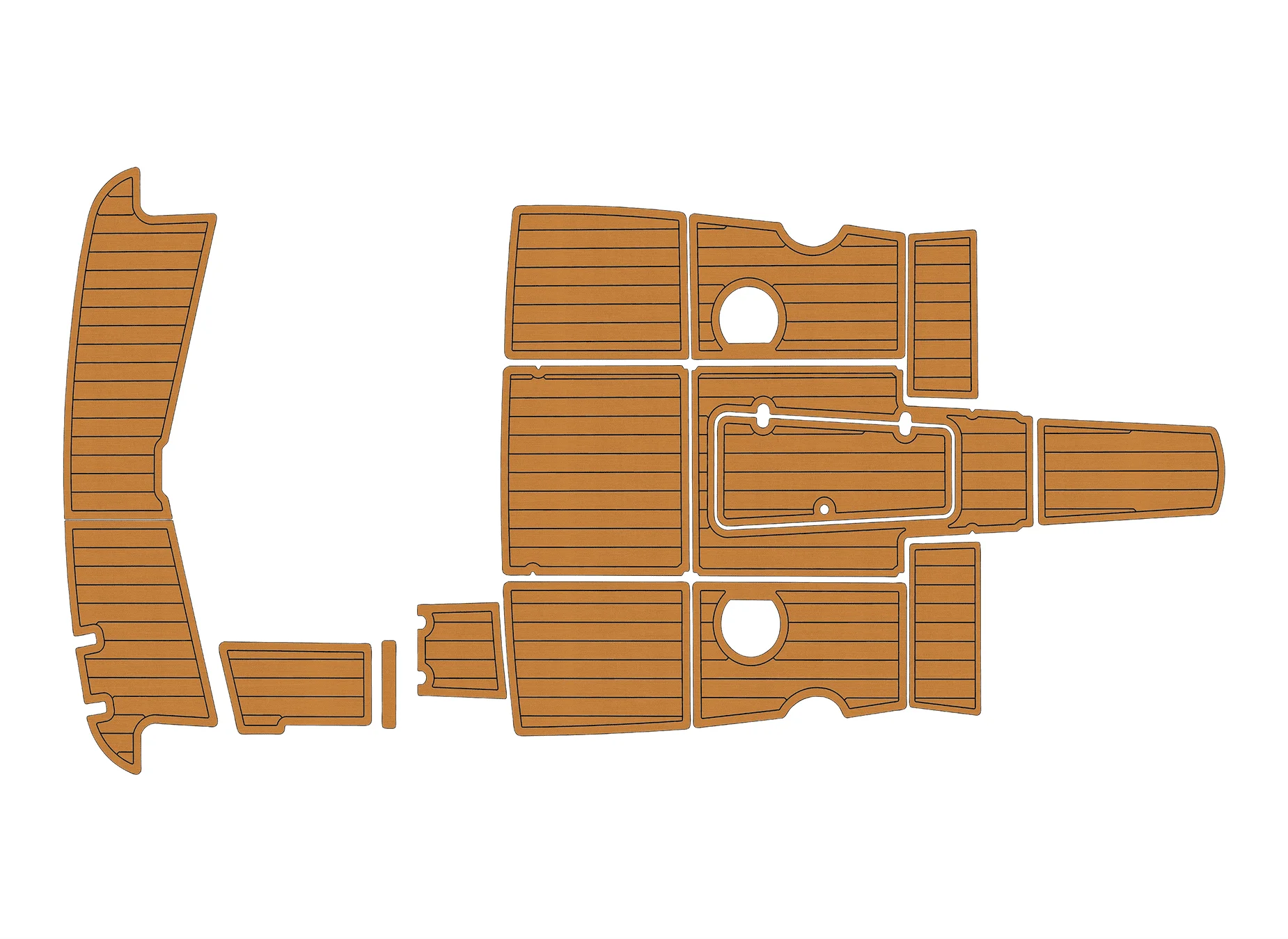 Самоклеящийся морской коврик из искусственного тикового этиленвинилацетата - 2007-2018 Glastron 205GT 6 мм (1/4 дюйма), нескользящая настилка для лодки для кабины
Самоклеящийся морской коврик из искусственного тикового этиленвинилацетата - 2007-2018 Glastron 205GT 6 мм (1/4 дюйма), нескользящая настилка для лодки для кабины