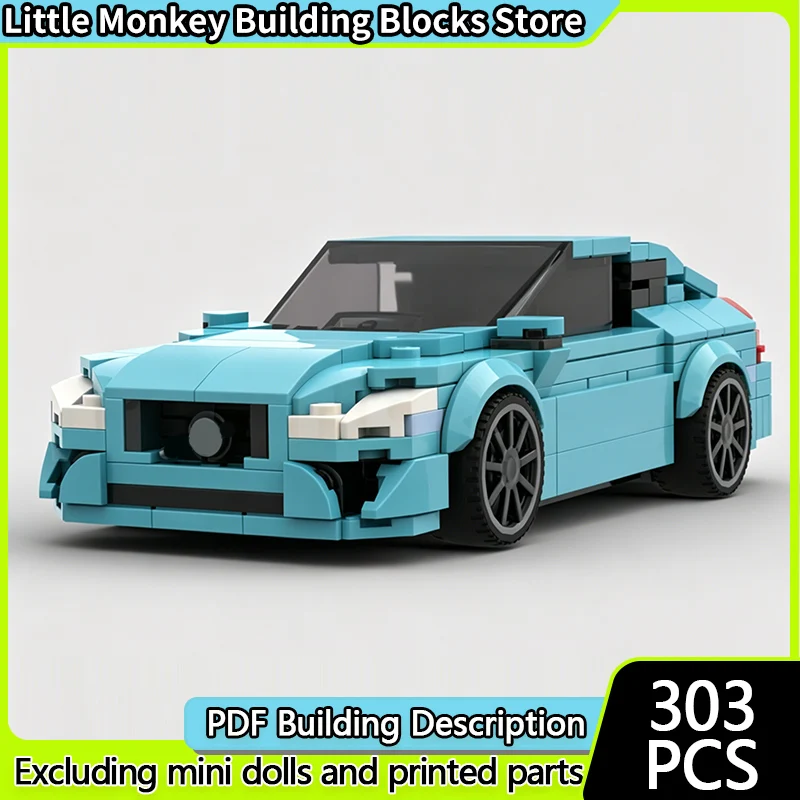 Speed Racing Car Model MOC Building Bricks S60 T6-R Sedan Modular Technology Gifts Holiday Assemble Children Toys Suit
Speed Racing Car Model MOC Building Bricks S60 T6-R Sedan Modular Technology Gifts Holiday Assemble Children Toys Suit