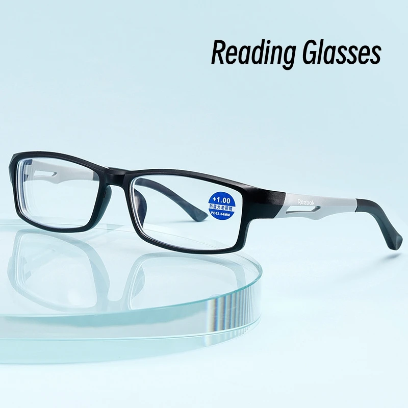 New Reading Glasses Blue Light Glasses Men's High-definition Sports Presbyopic Glasses Red Gray Black Available +1.0 To +4.0
New Reading Glasses Blue Light Glasses Men's High-definition Sports Presbyopic Glasses Red Gray Black Available +1.0 To +4.0