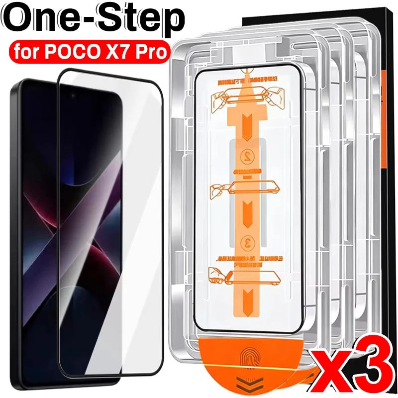1-3 шт. простая в установке защитная пленка для экрана для Xiaomi POCO X7 Pro 5G HD закаленное стекло с установочным комплектом для Mi POCO X7Pro 2025
1-3 шт. простая в установке защитная пленка для экрана для Xiaomi POCO X7 Pro 5G HD закаленное стекло с установочным комплектом для Mi POCO X7Pro 2025