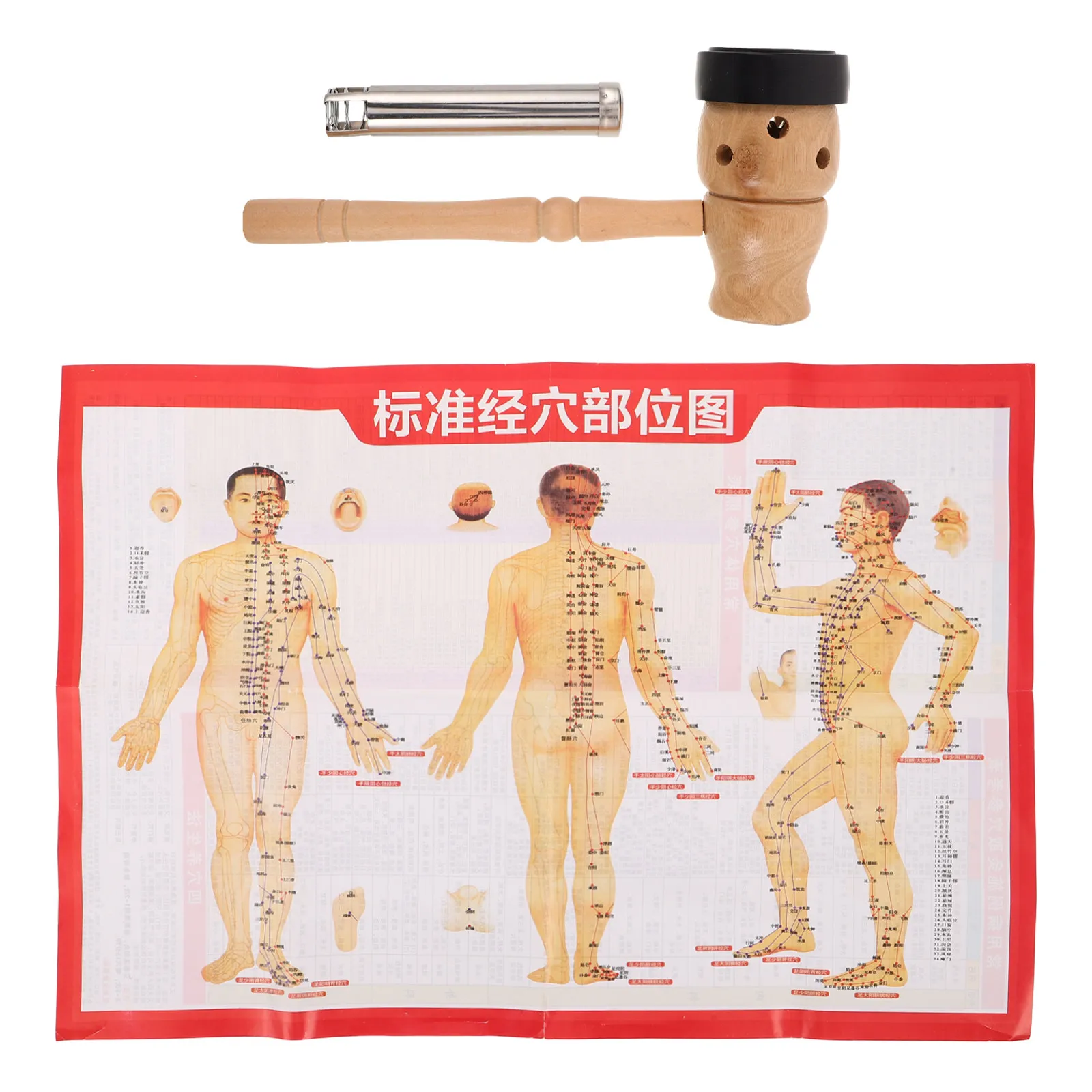 1Set Handheld Moxa Box Portable Wooden Moxibustion Box Ergonomic Heat Therapy Tool Moxa Stick Holder Pusher Acupuncture Point
1Set Handheld Moxa Box Portable Wooden Moxibustion Box Ergonomic Heat Therapy Tool Moxa Stick Holder Pusher Acupuncture Point