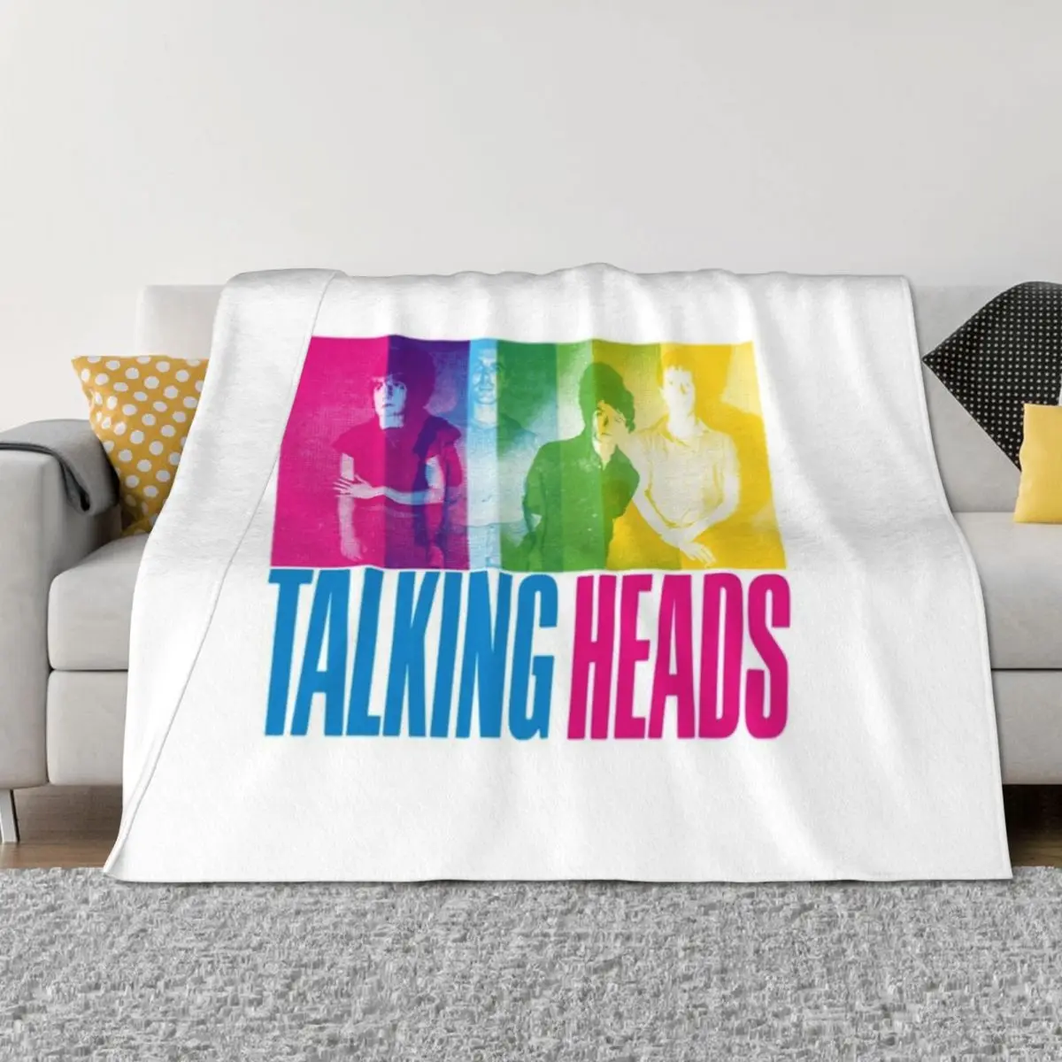 Talking Heads Throw Blanket Blankets For Sofas Hairys For Decorative Sofa Multi-Purpose Blankets 
Talking Heads Throw Blanket Blankets For Sofas Hairys For Decorative Sofa Multi-Purpose Blankets