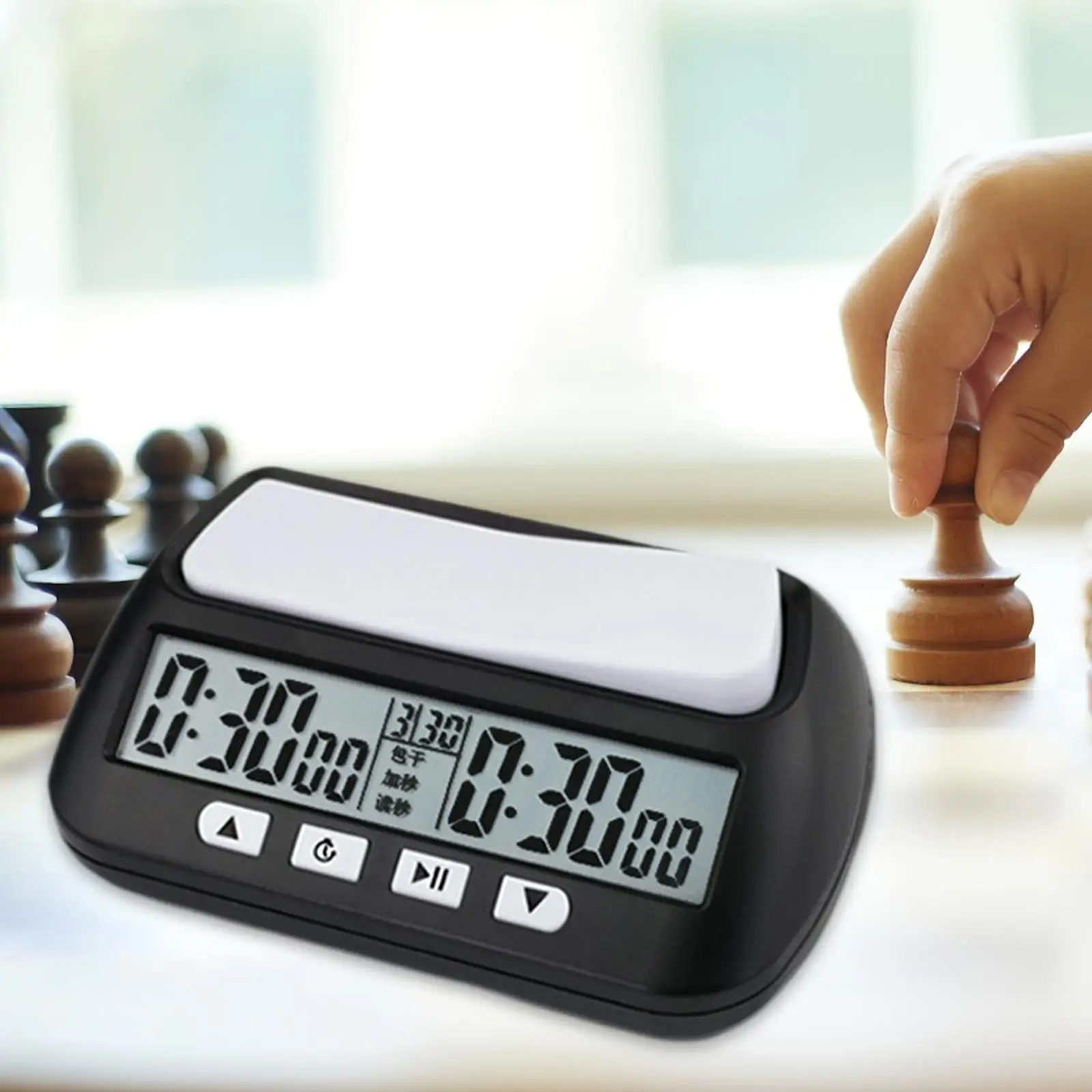 Chess Clock Chess Timer Professional Tournament Clock Chess Game Timer for Player Games Party Chess Game International Chess
Chess Clock Chess Timer Professional Tournament Clock Chess Game Timer for Player Games Party Chess Game International Chess
