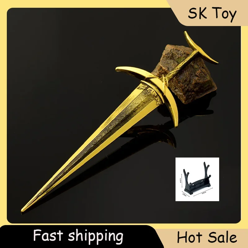 22cm Game Sword Golden Order Greatsword Metal Crafts Ornaments Model Decorations Figure Knife Toy Collections
22cm Game Sword Golden Order Greatsword Metal Crafts Ornaments Model Decorations Figure Knife Toy Collections