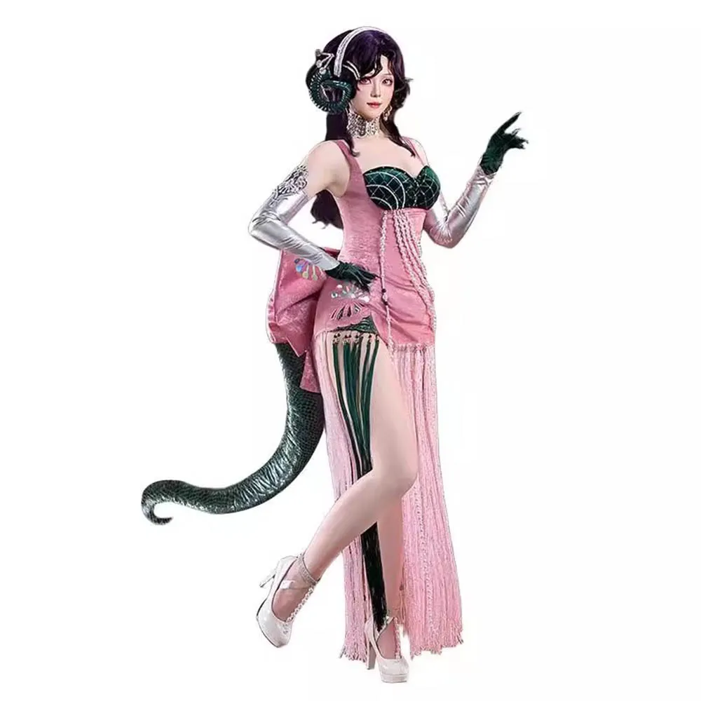 Reverse:1999 37 Anjo Nala Cosplay Costume Anime Ms. Kimberly Nala Hari Sexy Pink Dress Female Halloween Costumes Accessorie Prop
Reverse:1999 37 Anjo Nala Cosplay Costume Anime Ms. Kimberly Nala Hari Sexy Pink Dress Female Halloween Costumes Accessorie Prop