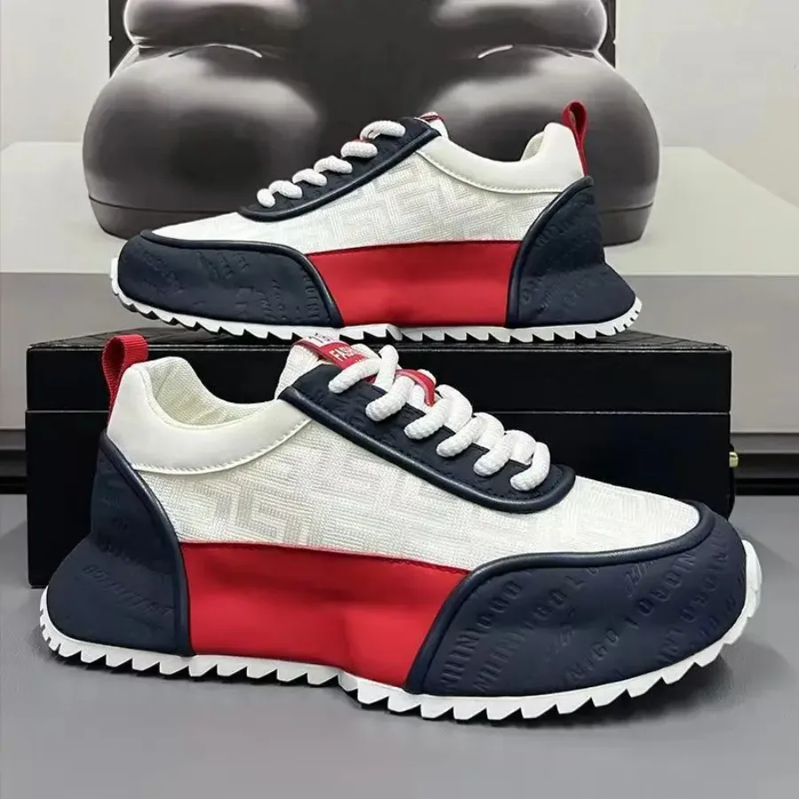 Men's Wide Width Thick Sole Sneakers Spring Summer Breathable Mesh Casual Sports Shoes Big and Tall Size Comfortable Outdoor Wa
Men's Wide Width Thick Sole Sneakers Spring Summer Breathable Mesh Casual Sports Shoes Big and Tall Size Comfortable Outdoor Wa