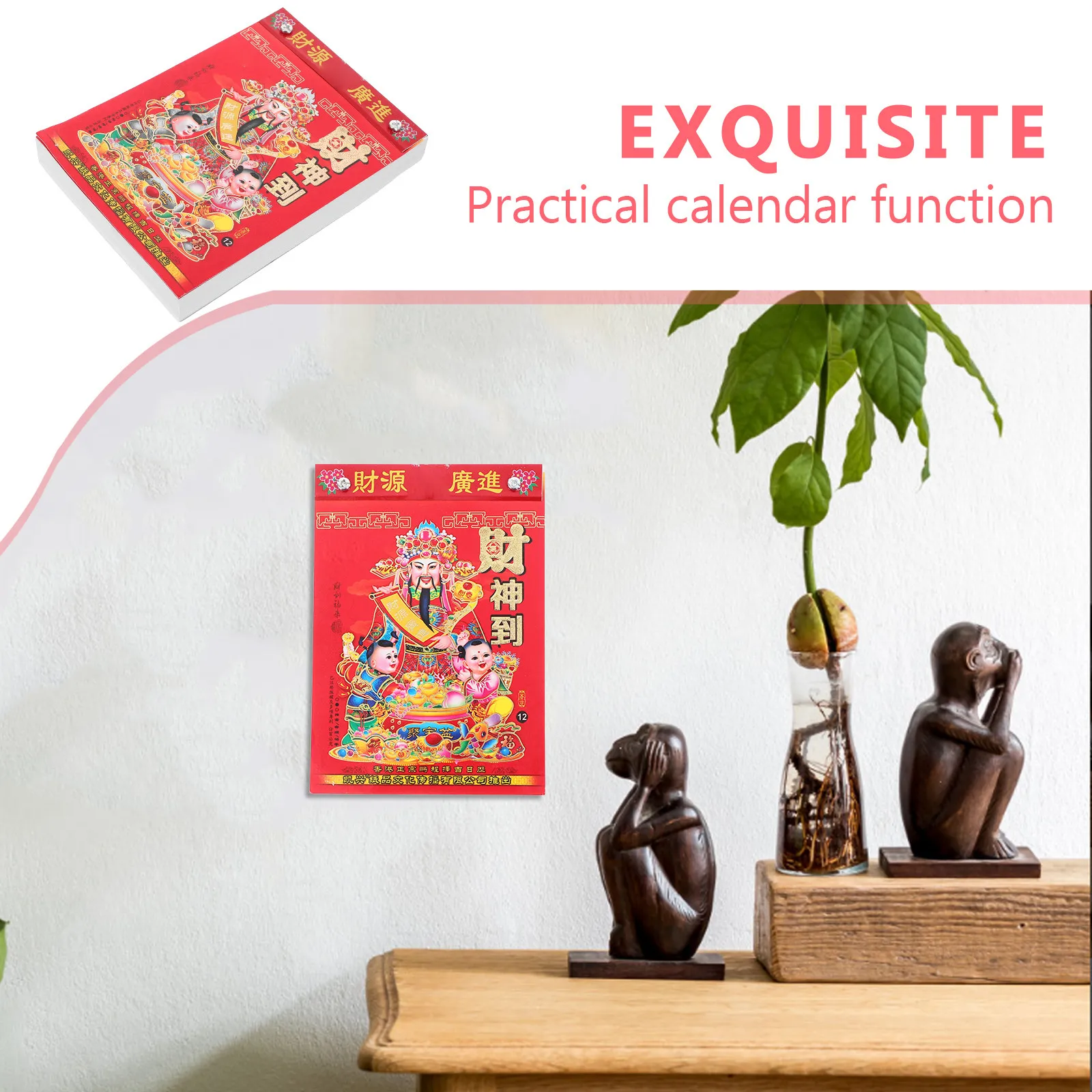 Chinese Year of The Snake Calendar 365 Tear Off Pages Daily Lunar Planner 24 Solar Terms Traditional Zodiac Decor
Chinese Year of The Snake Calendar 365 Tear Off Pages Daily Lunar Planner 24 Solar Terms Traditional Zodiac Decor
