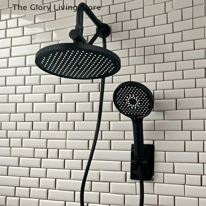 Self-cleaning Shower Head 10'' High Pressure Rainfall Shower Head Showerhead Combo Handheld Shower Head
Self-cleaning Shower Head 10'' High Pressure Rainfall Shower Head Showerhead Combo Handheld Shower Head
